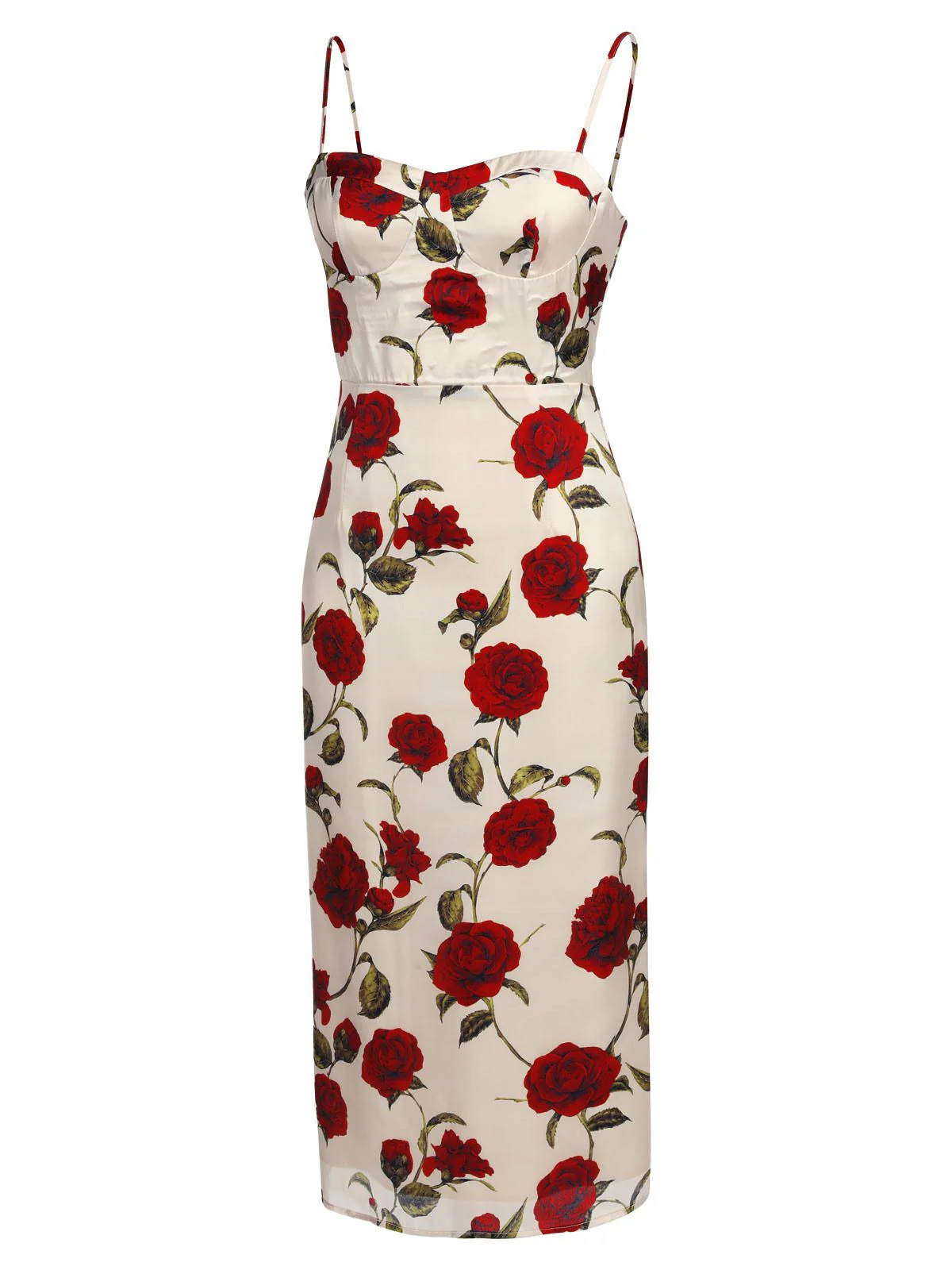 1960ER ROSA HOSENTRÄGER BLEISTIFTKLEID - Image 6