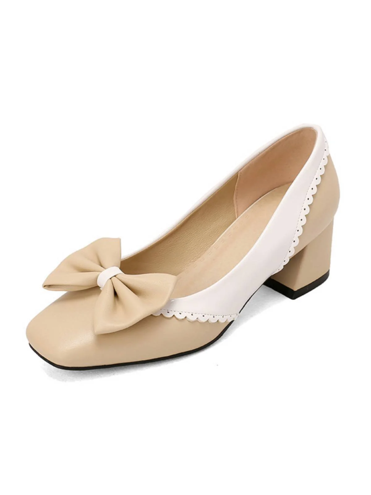 Rot RETRO MARY JANE HIGH HEEL SCHUHE - Image 12