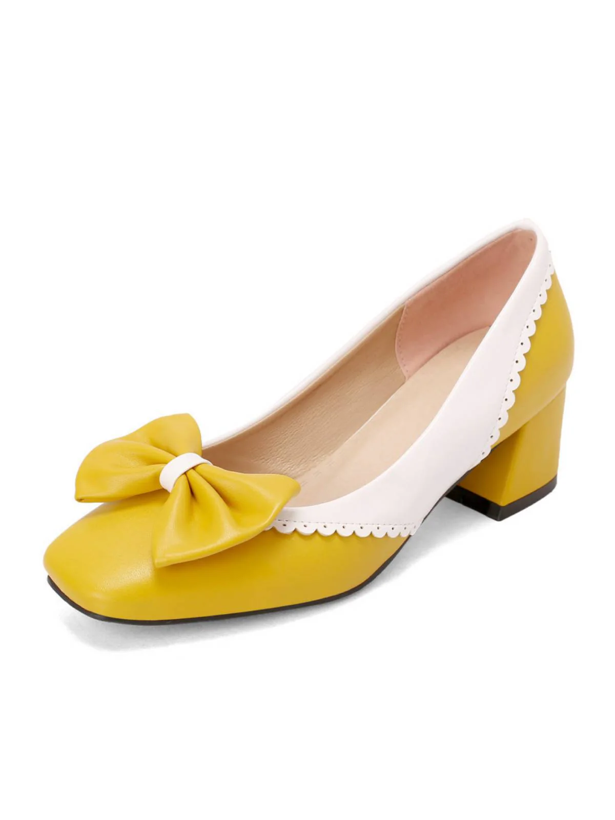 Rot RETRO MARY JANE HIGH HEEL SCHUHE - Image 13